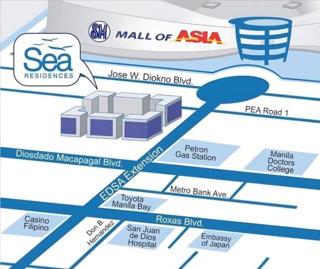 Reese @ Sea Residences Манила Экстерьер фото